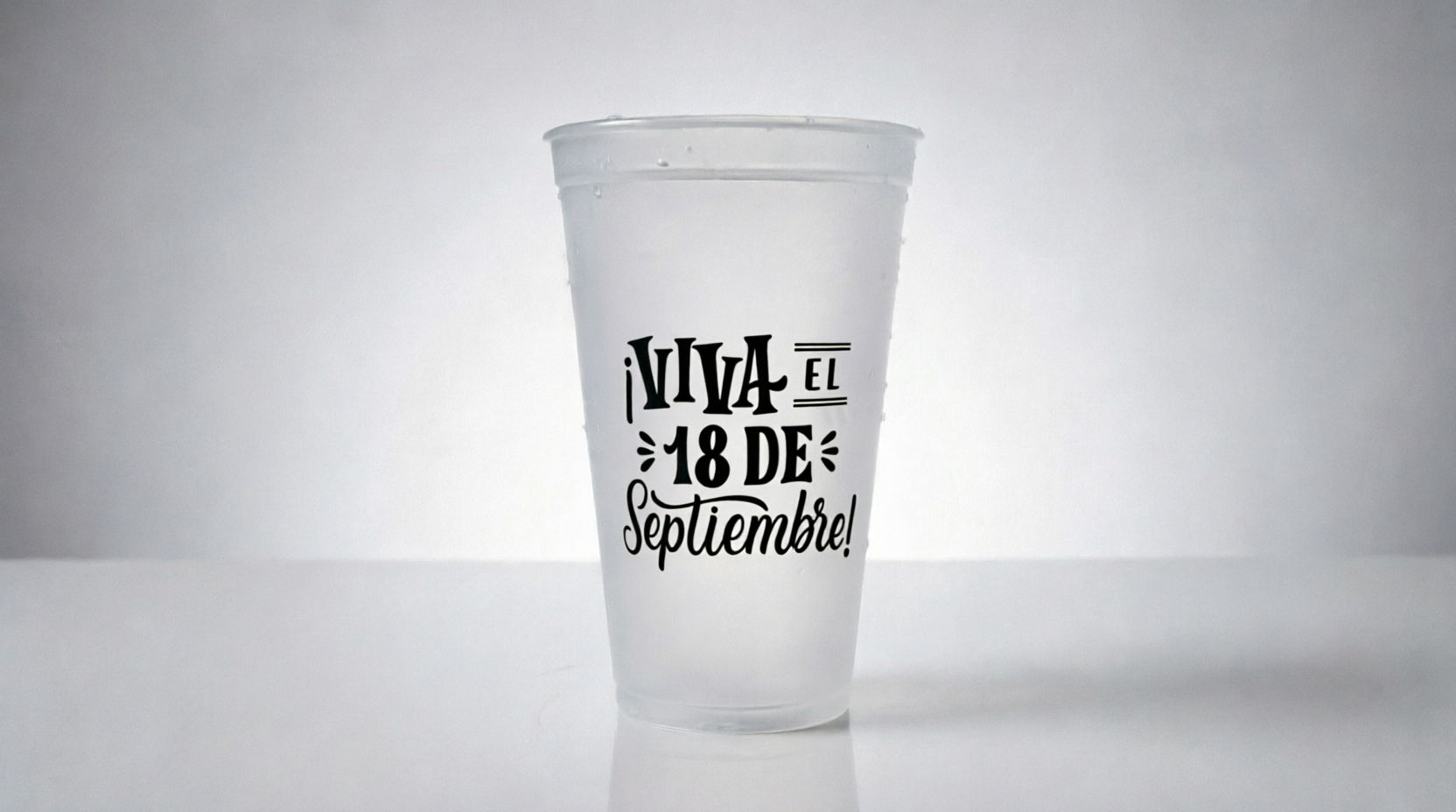 Vaso Acá va un Terremoto